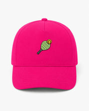 Cappellino Ricamato Unisex Da Baseball Regolabile – Design Racchetta da Paddle + Palla