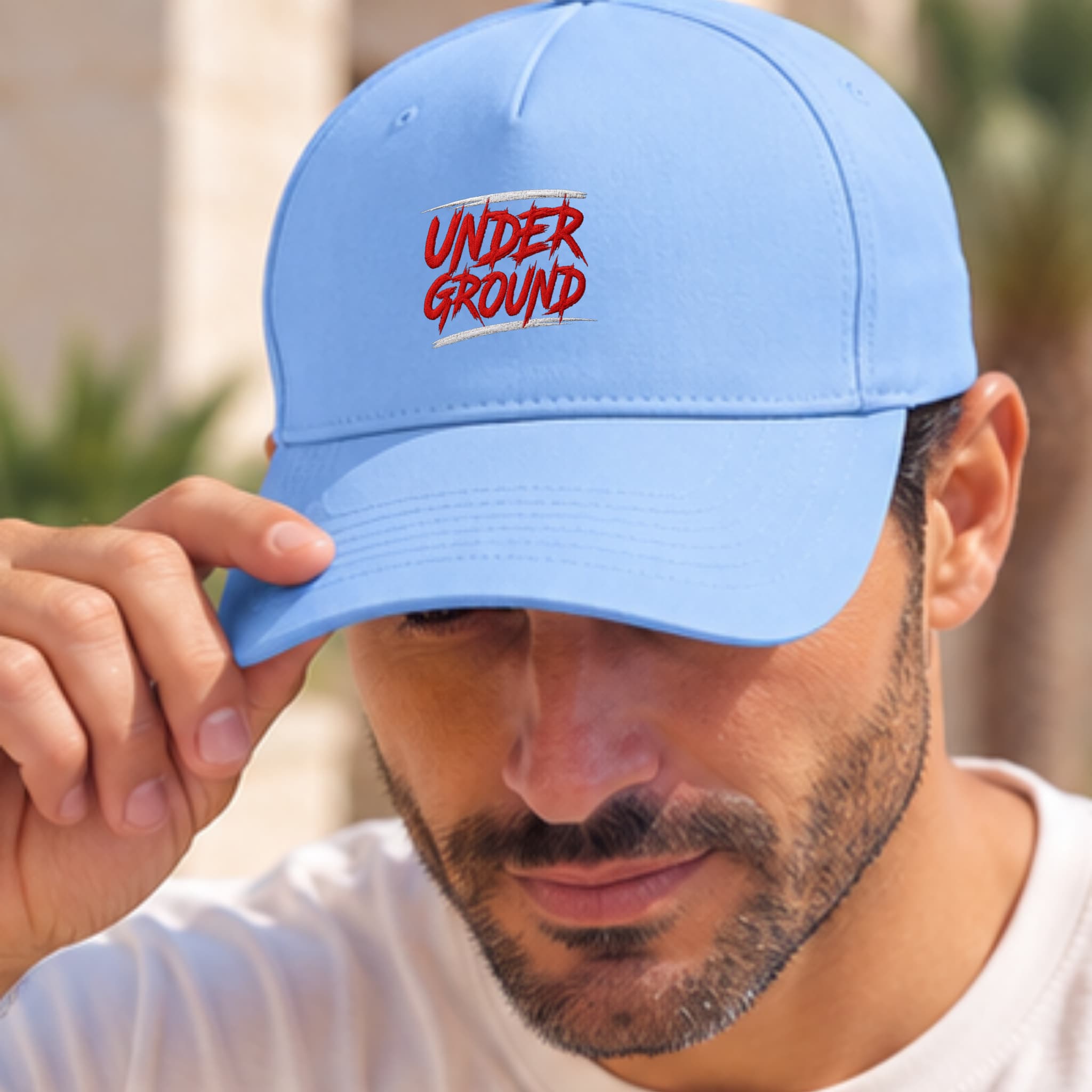 Cappellino Ricamato Unisex Da Baseball Regolabile – Design Underground