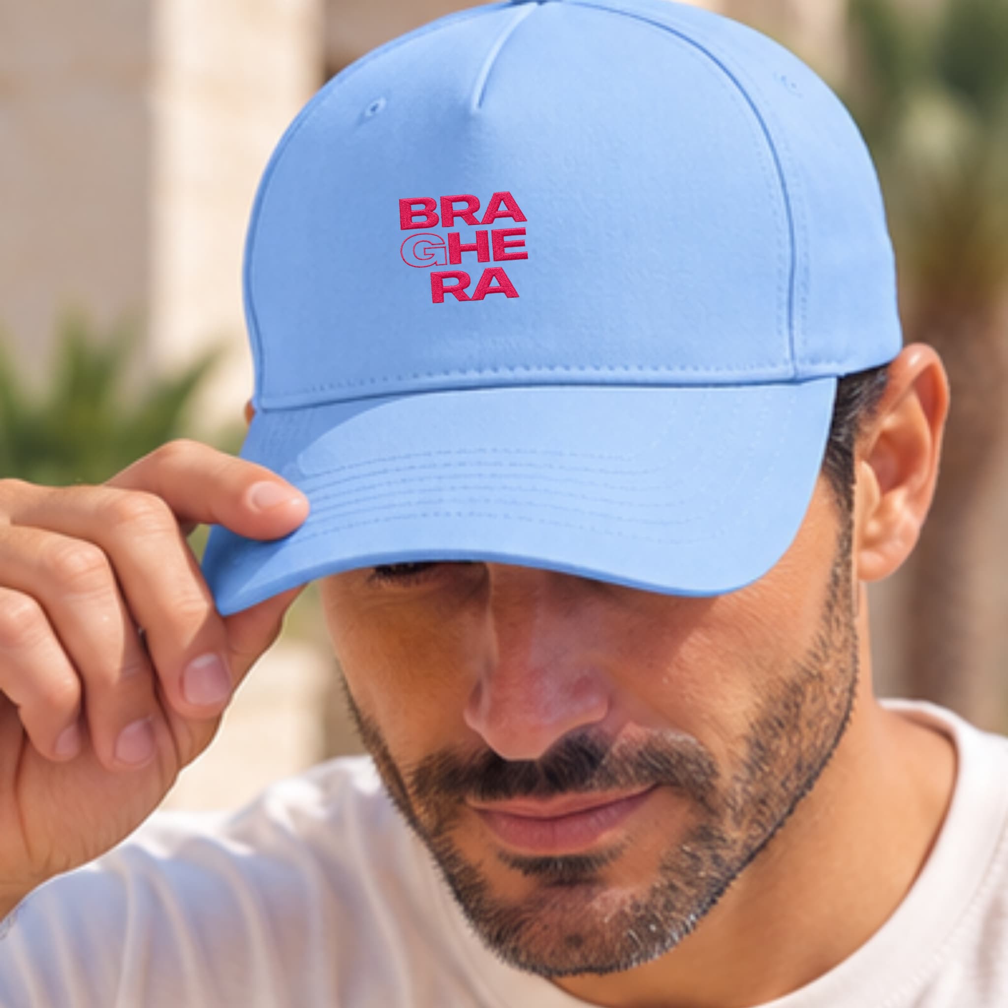 Cappellino Ricamato Unisex Da Baseball Regolabile – Design Braghera
