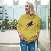 Felpa Ricamata Unisex Con Cappuccio – Morbida e Confortevole – Design Swoosh Galactus