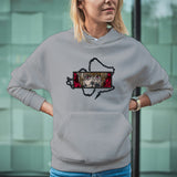 Felpa Ricamata Unisex Con Cappuccio – Morbida e Confortevole – Design Kurapika