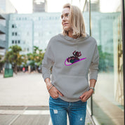 Felpa Ricamata Unisex Con Cappuccio – Morbida e Confortevole – Design Swoosh Galactus