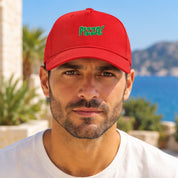 Cappellino Ricamato Unisex Da Baseball Regolabile – Design Scritta Pizza