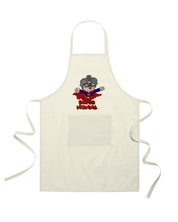 Grembiule Cotone Riciclato Nature: Sostenibile, Pratico per Cucina e Lavoro - Super Nonna