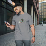 T-Shirt Unisex Ricamata 100% Cotone – Confortevole – Design Swoosh Dr.stone