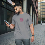 T-Shirt Unisex Ricamata 100% Cotone – Confortevole – Design Braghera Effetto Outline