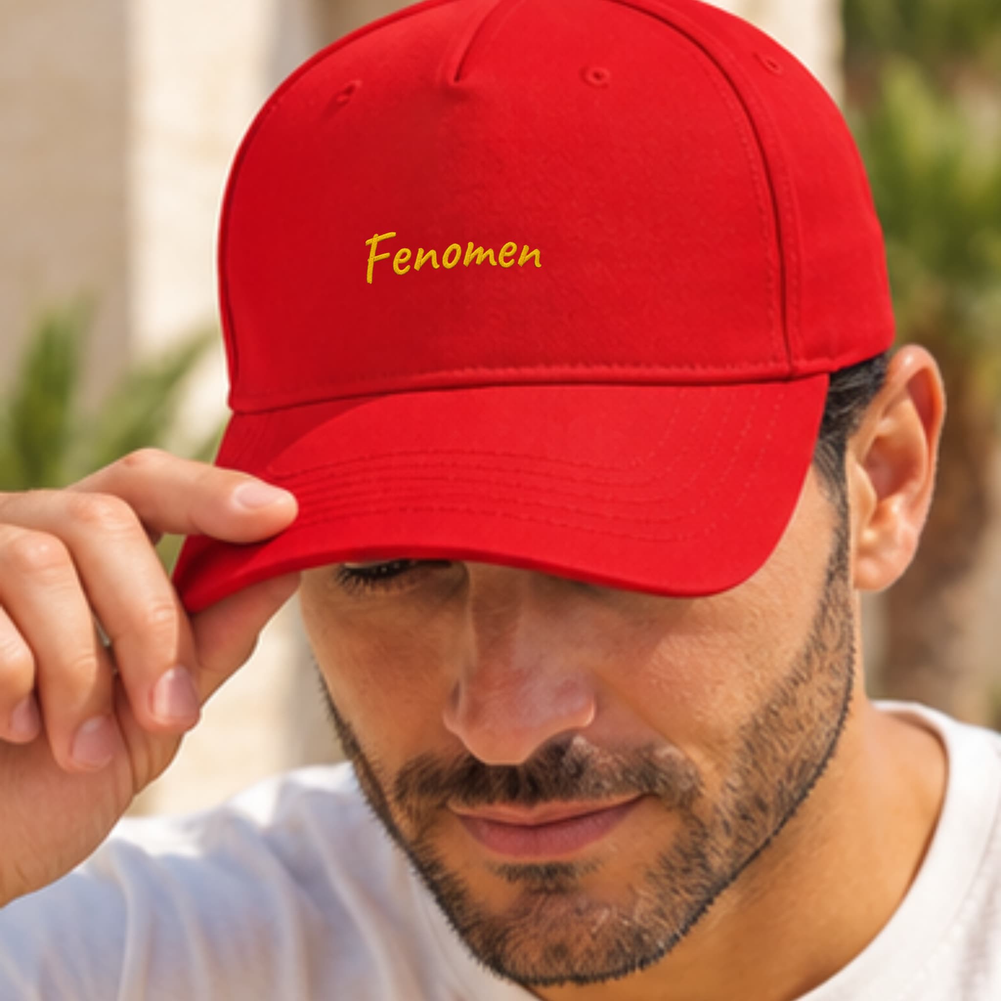 Cappellino Ricamato Unisex Da Baseball Regolabile – Design Scritta Fenomen