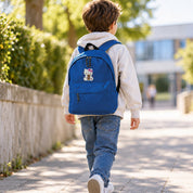 Mochila Infantil de Poliéster 600D 28x38x12 cm – Espalda Acolchada y Correas Ajustables - Diseño Bordado Hello Kitty