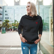Felpa Ricamata Unisex Con Cappuccio – Morbida e Confortevole – Design logo spiderman