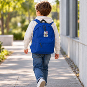 Mochila Infantil de Poliéster 600D 28x38x12 cm – Espalda Acolchada y Correas Ajustables - Diseño Bordado Hello Kitty