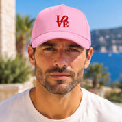Cappellino Ricamato Unisex Da Baseball Regolabile – Design Scritta Love