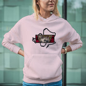 Felpa Ricamata Unisex Con Cappuccio – Morbida e Confortevole – Design Kurapika