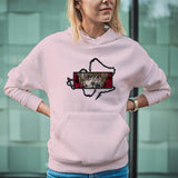 Felpa Ricamata Unisex Con Cappuccio – Morbida e Confortevole – Design Kurapika