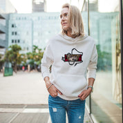 Felpa Ricamata Unisex Con Cappuccio – Morbida e Confortevole – Design Kurapika