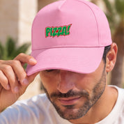 Cappellino Ricamato Unisex Da Baseball Regolabile – Design Scritta Pizza