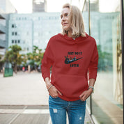 Felpa Ricamata Unisex Con Cappuccio – Morbida e Confortevole – Design Just do it Later con B.Bunny