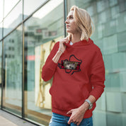 Felpa Ricamata Unisex Con Cappuccio – Morbida e Confortevole – Design Kurapika
