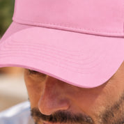 Cappellino Ricamato Unisex Da Baseball Regolabile – Design Montagna + Bici = Faccia Felice