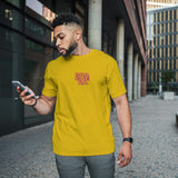 T-Shirt Unisex Ricamata 100% Cotone – Confortevole – Design Braghera Effetto Outline