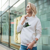 Felpa Ricamata Unisex Con Cappuccio – Morbida e Confortevole – Design Swoosh Dr Doom