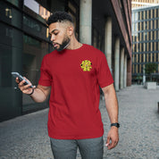 Unisex Embroidered T-Shirt 100% Cotton – Comfortable – Small Pikachu Design