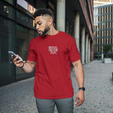 T-Shirt Unisex Ricamata 100% Cotone – Confortevole – Design Braghera Effetto Outline