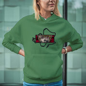 Felpa Ricamata Unisex Con Cappuccio – Morbida e Confortevole – Design Kurapika