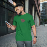 T-Shirt Unisex Ricamata 100% Cotone – Confortevole – Design Braghera Effetto Outline