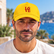 Cappellino Ricamato Unisex Da Baseball Regolabile – Design Scritta Love