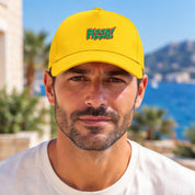 Cappellino Ricamato Unisex Da Baseball Regolabile – Design Scritta Pizza