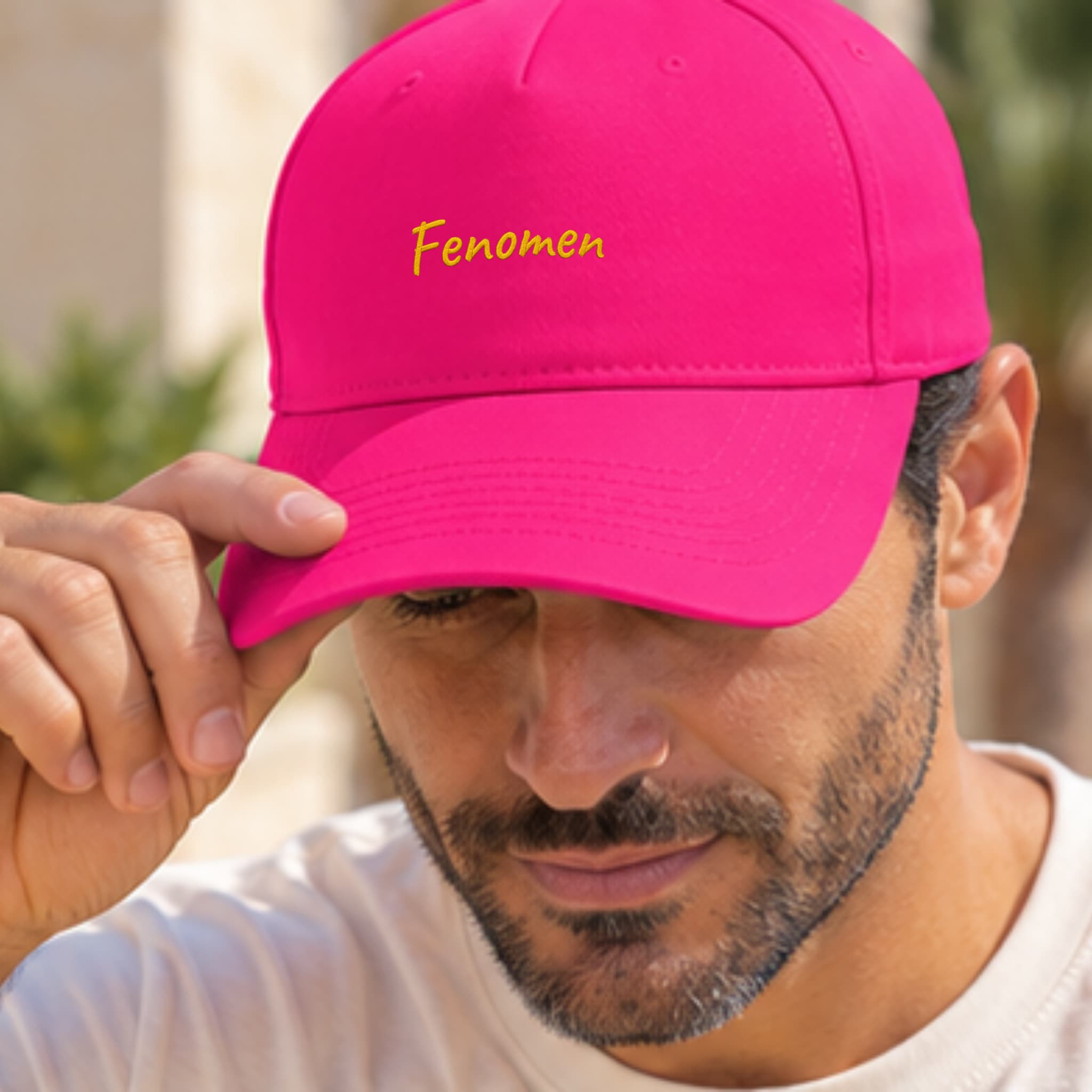 Cappellino Ricamato Unisex Da Baseball Regolabile – Design Scritta Fenomen