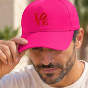 Cappellino Ricamato Unisex Da Baseball Regolabile – Design Scritta Love