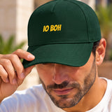 Cappellino Ricamato Unisex Da Baseball Regolabile – Design Scritta Io boh