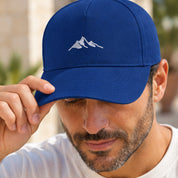 Cappellino Ricamato Unisex Da Baseball Regolabile – Design Montagna