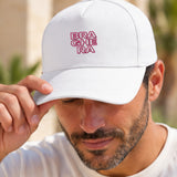 Cappellino Ricamato Unisex Da Baseball Regolabile – Design Braghera Outline