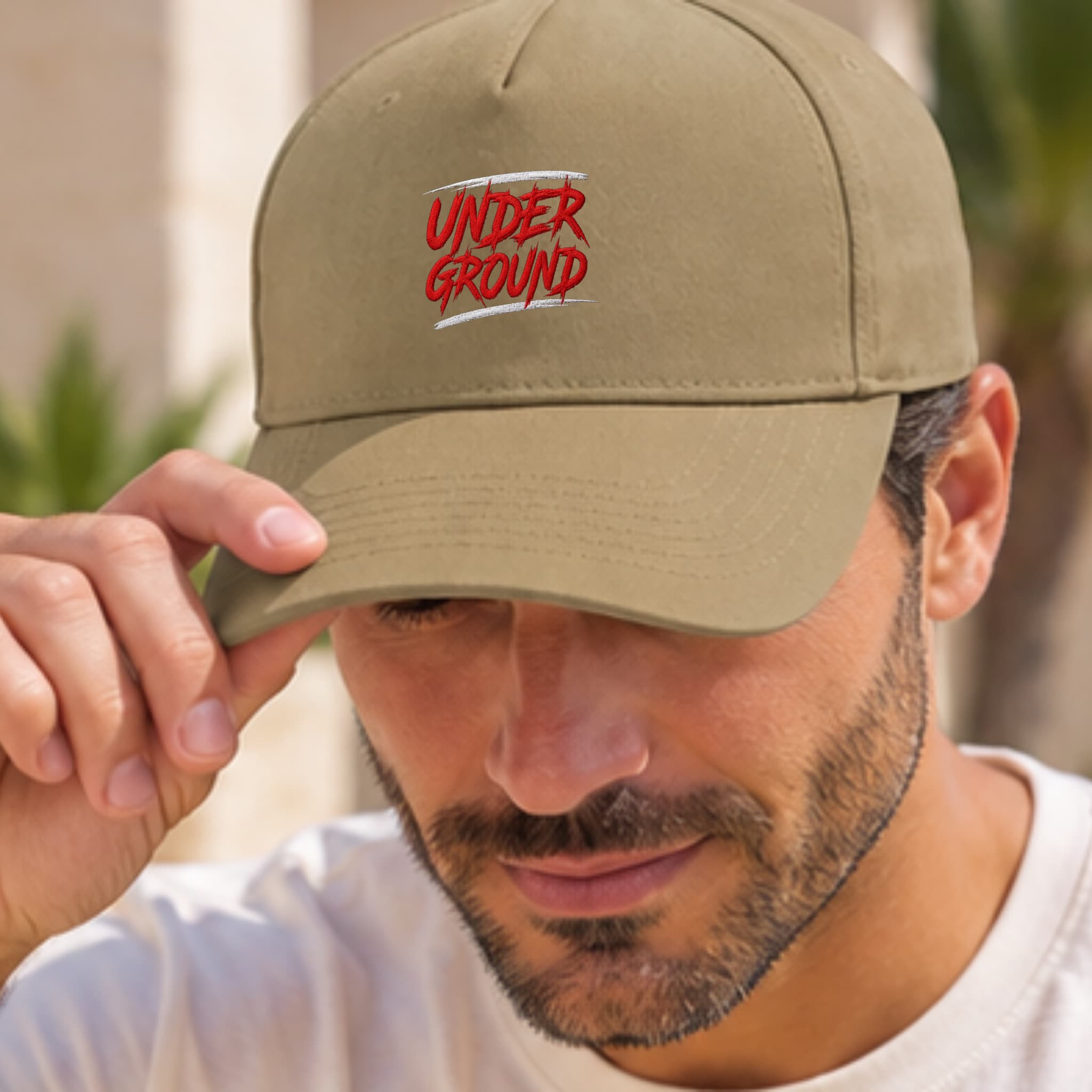 Cappellino Ricamato Unisex Da Baseball Regolabile – Design Underground