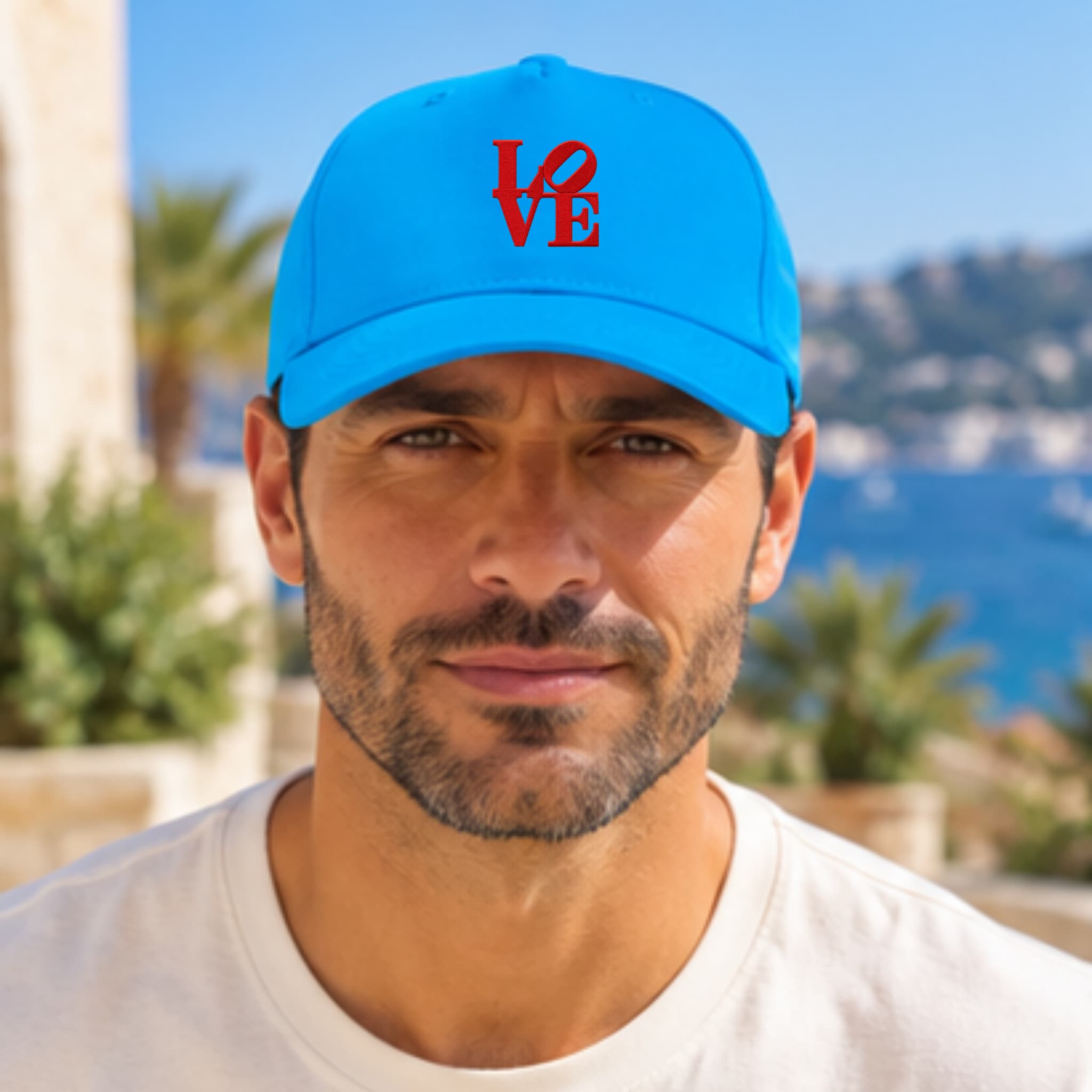 Cappellino Ricamato Unisex Da Baseball Regolabile – Design Scritta Love