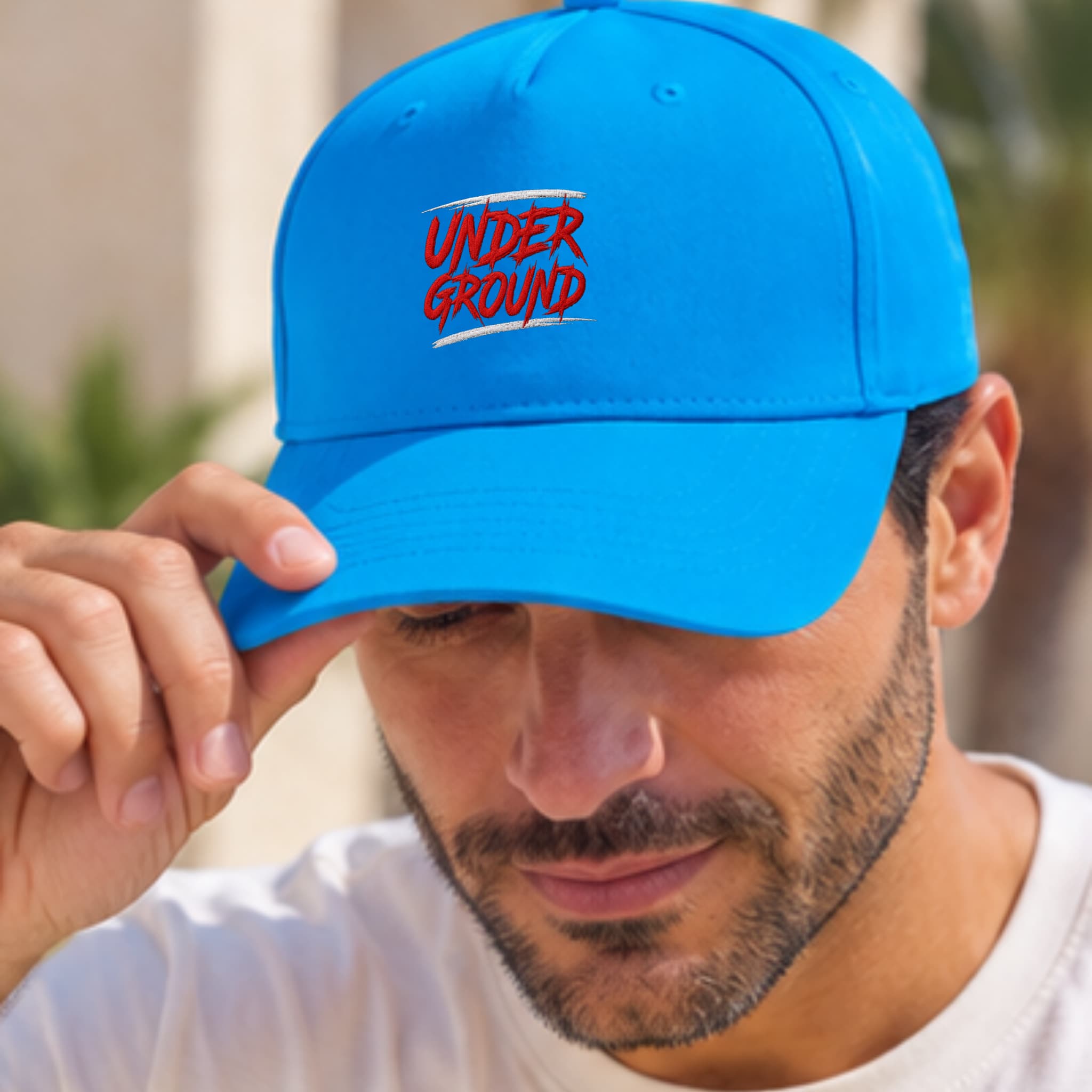 Cappellino Ricamato Unisex Da Baseball Regolabile – Design Underground