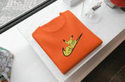 T-Shirt Unisex Ricamata 100% Cotone – Confortevole – Design Swoosh Pikachu
