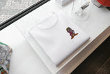 T-Shirt Unisex Ricamata 100% Cotone – Confortevole – Design Brontolo