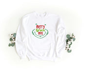 Felpa Ricamata Unisex – Morbida – Stile Streetwear – Merry Grinch