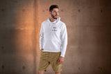 Sudadera con capucha unisex bordada – Suave y cómoda – Diseño Wine is my therapy