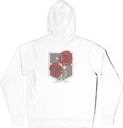 Felpa Ricamata Posteriormente Unisex – Morbida con Cappuccio e Tasca Frontale – Corpo di Guarnigione