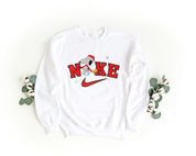 Felpa Ricamata Unisex – Morbida – Stile Streetwear – Snoopy Natalizio