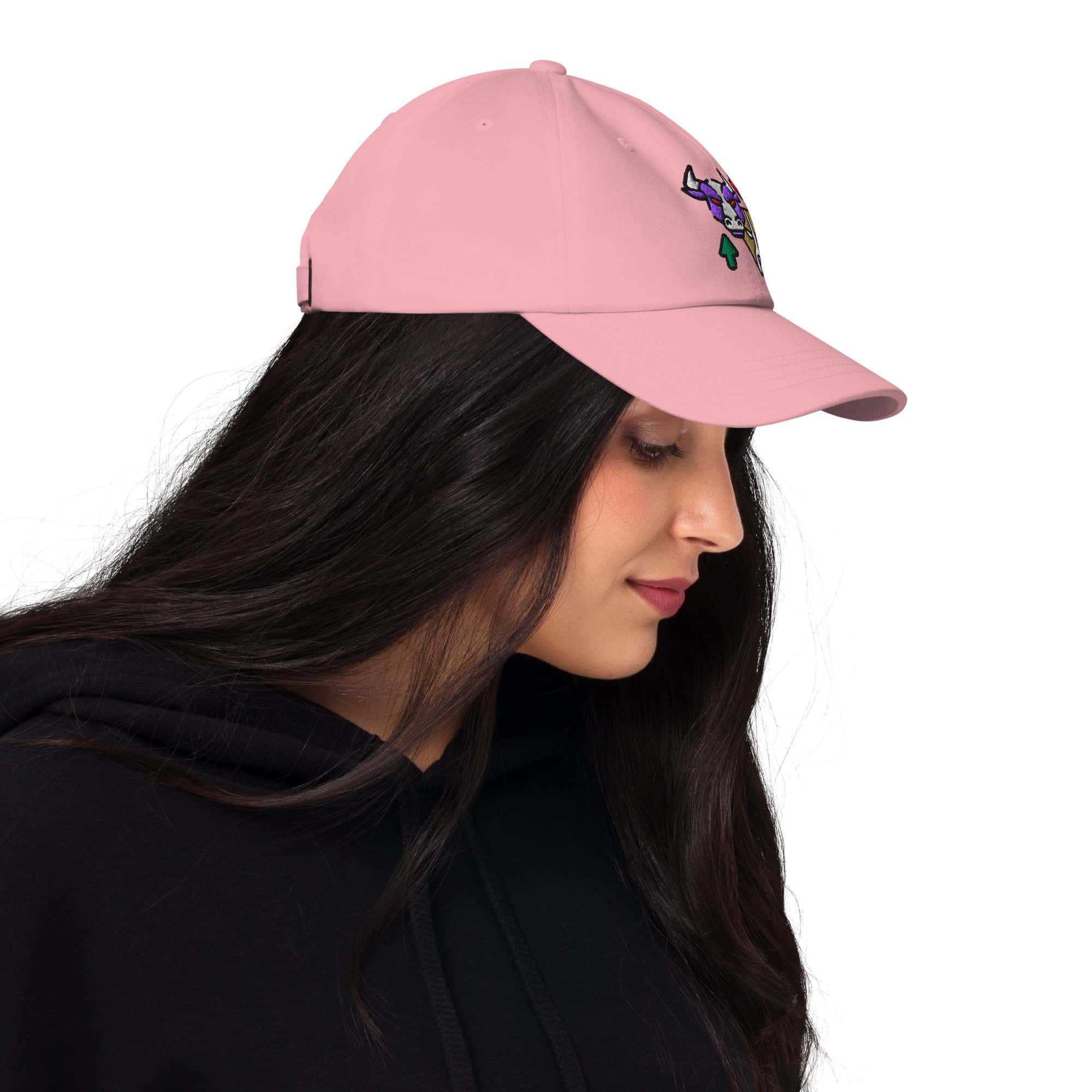 Cappellino Ricamato Unisex Da Baseball Regolabile – Design Bull & Bear-Biiply
