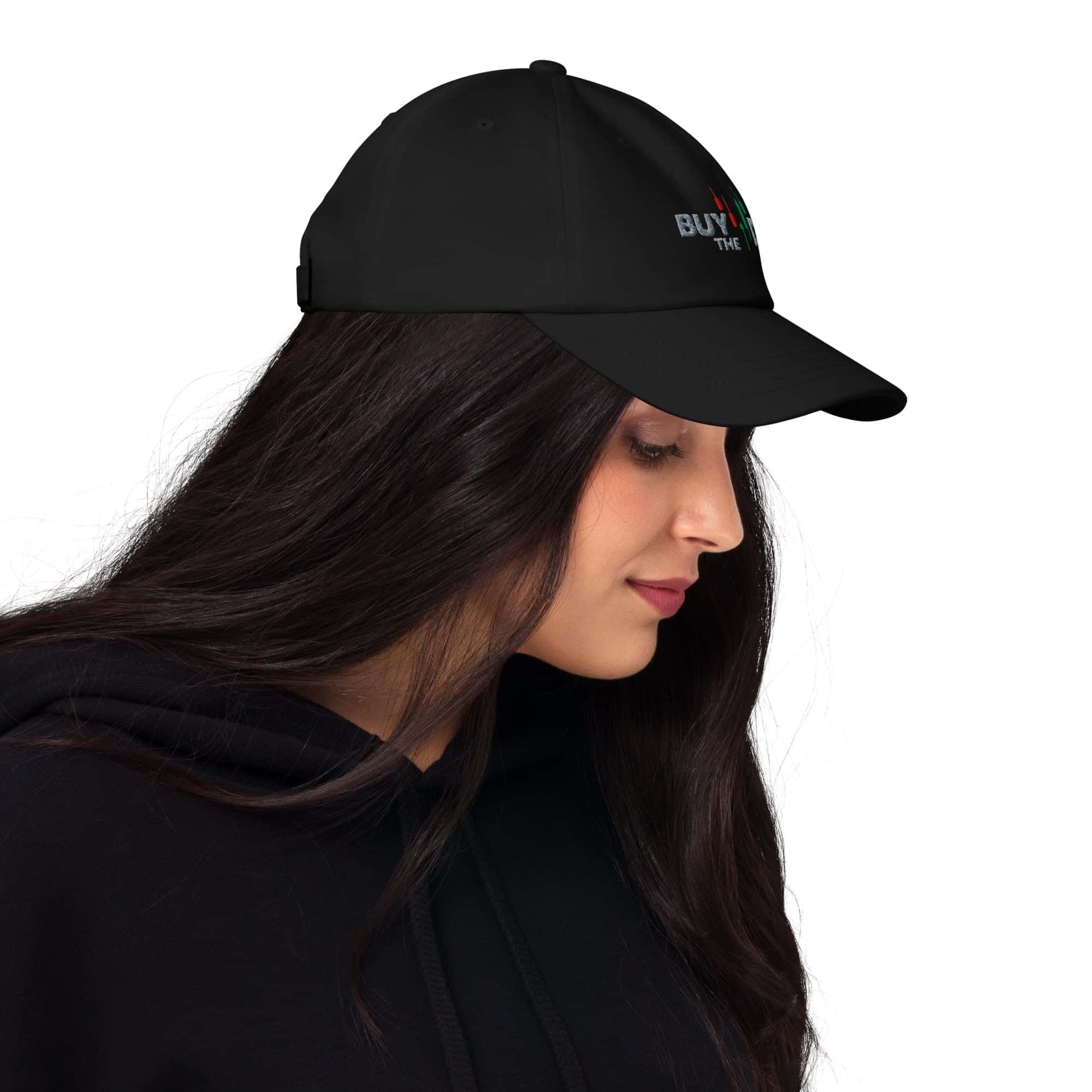 Cappellino Ricamato Unisex Da Baseball Regolabile – Design Buy The Dip-Biiply