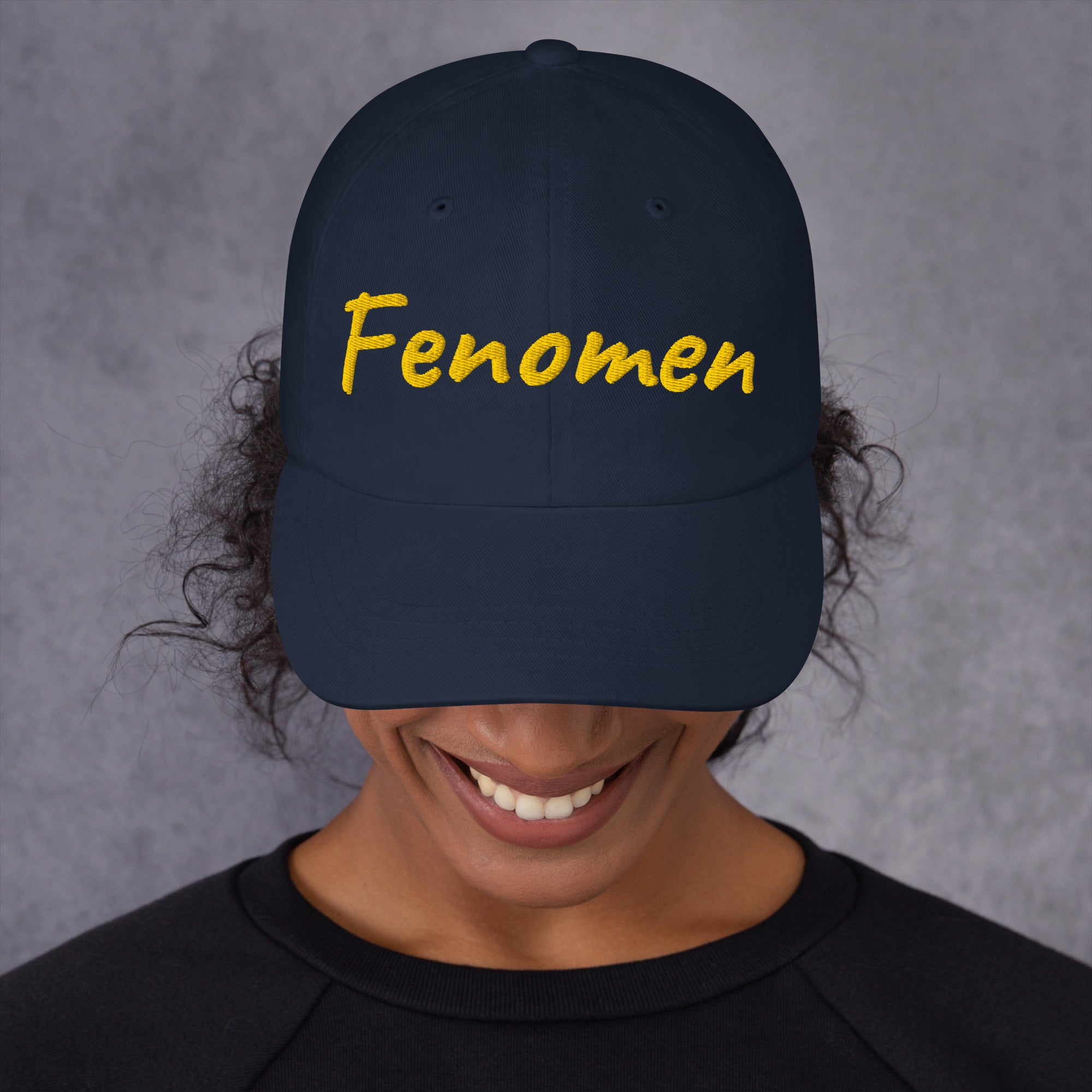 Cappellino Ricamato Unisex Da Baseball Regolabile – Design Fenomen-Biiply