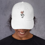 Cappellino Ricamato Unisex Da Baseball Regolabile – Design Fiore di Ciliegio