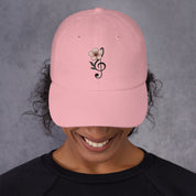 Cappellino Ricamato Unisex Da Baseball Regolabile – Design Fiore di Ciliegio-Biiply