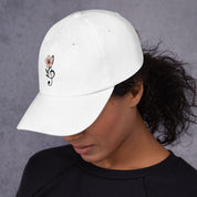 Cappellino Ricamato Unisex Da Baseball Regolabile – Design Fiore di Ciliegio-Biiply